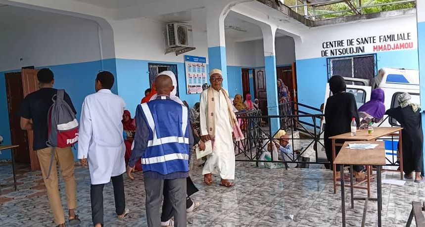 Caravane médicale à Ntsoudjini :  Plus de 160 personnes consultées gratuitement