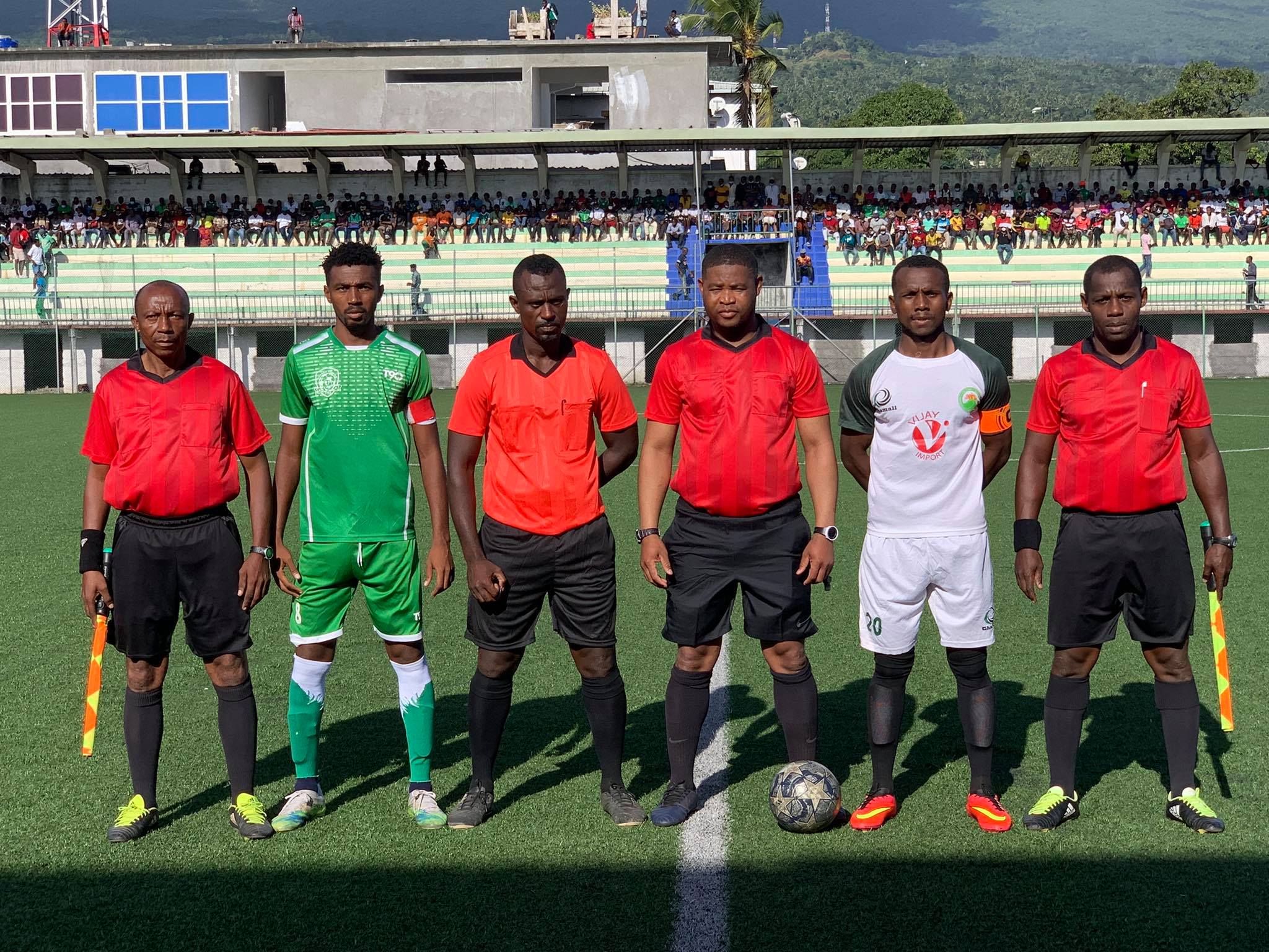Football, championnat régional Ngazidja : Bonbon Djema # Volcan, coriace derby de Moroni maitrisé (1-1)
