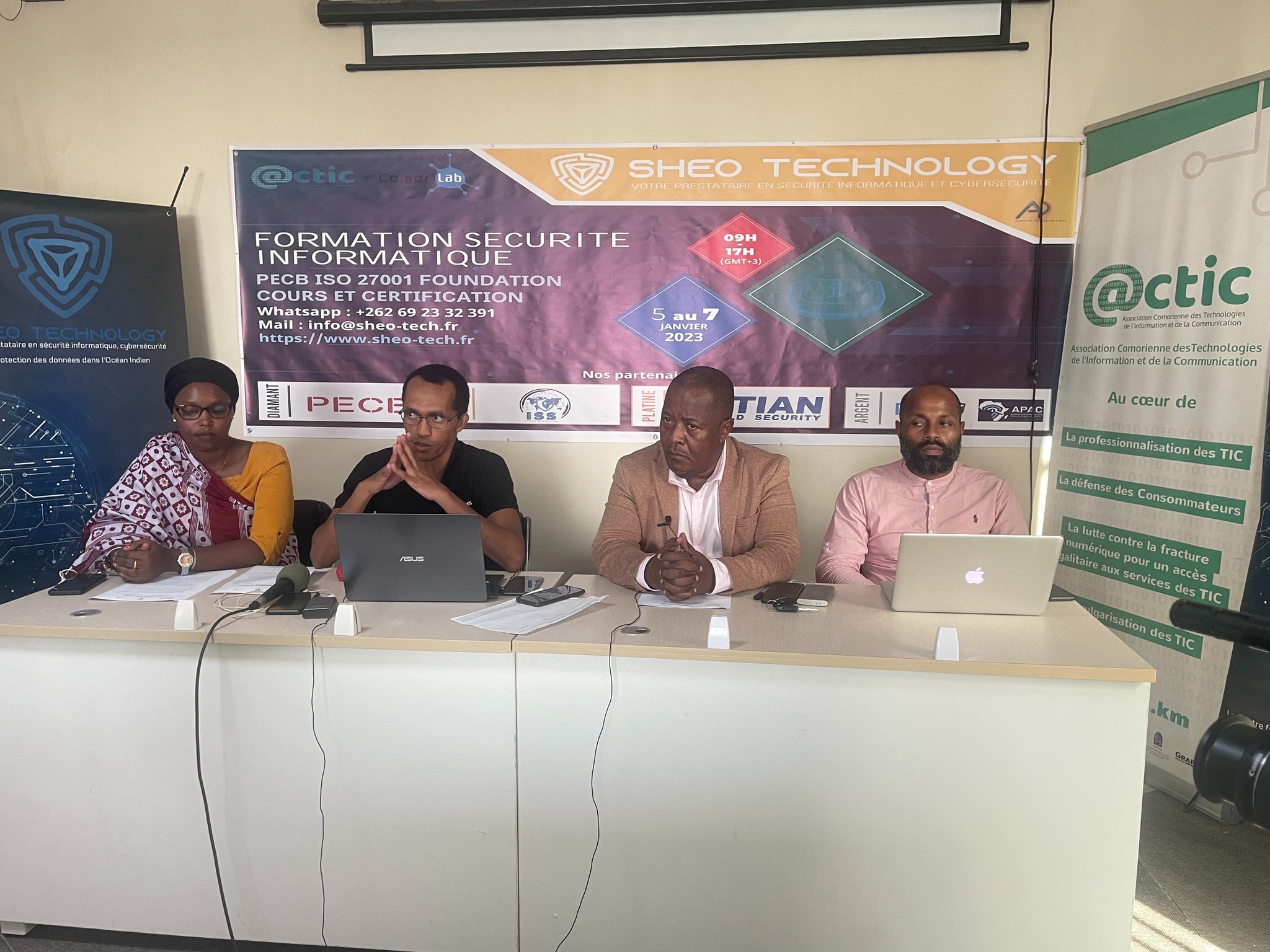 image 12 personnes formées sur le management de la sécurité de l’information