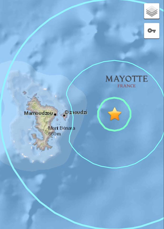 Séisme à Mayotte  / Pas de lien avec le Karthala