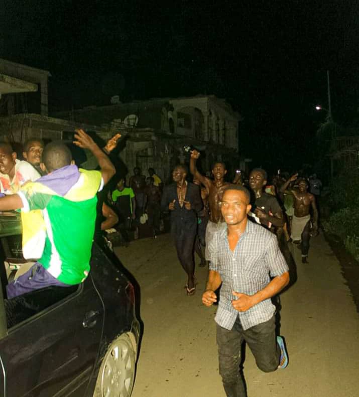 image Victoire des Cœlacanthes: L’ambiance était électrique jusqu’au petit matin dans Fomboni et ses environs