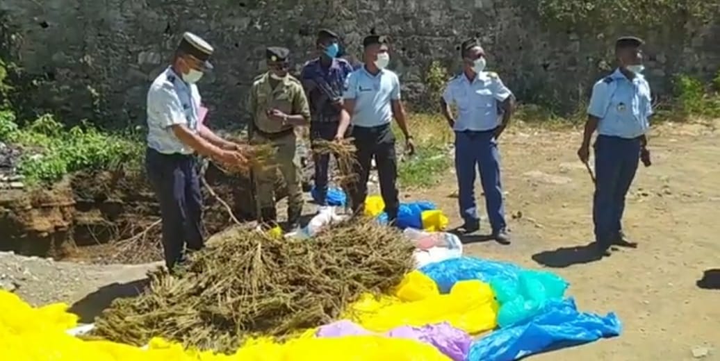 image 19 kg de drogue saisis et brûlés à Mutsamudu 