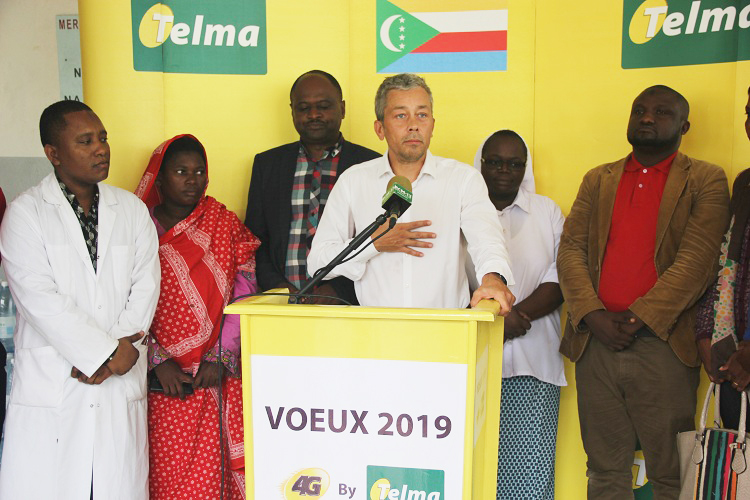 image La société Telma présente ses meilleurs vœux de Santé 2019 au centre Caritas