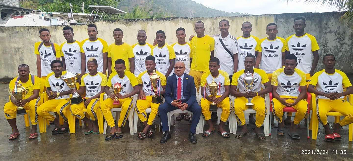 image Championnat Foot D1 à Anjouan Ngazi a fêté le titre samedi dernier