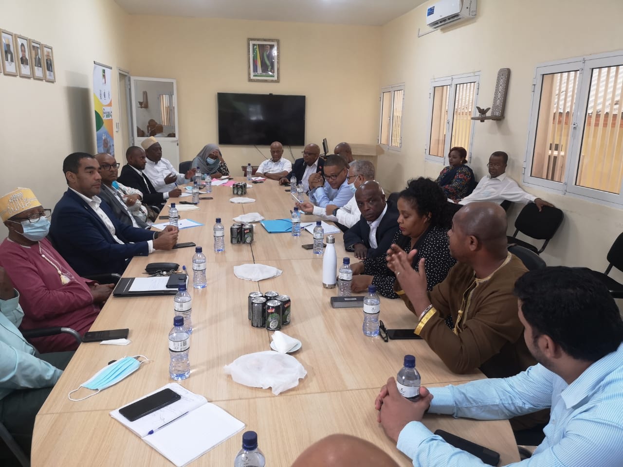 Visite à Moroni du député Said Ahamada  La chambre franco-comorienne au cœur des échanges