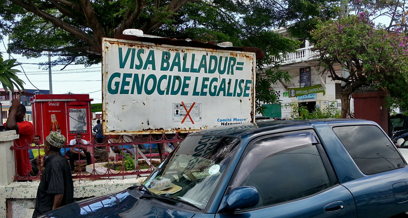 Crise à Mayotte « Le mal, c’est le visa Balladur »