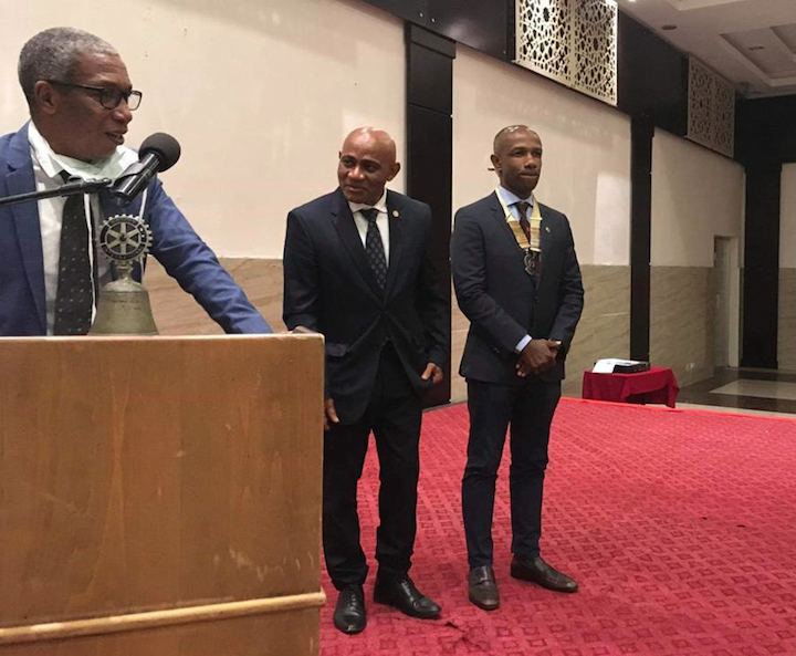 image Abou Cheikh Ahmed succède à Kamal Souef à la tête de Rotary Club de Moroni