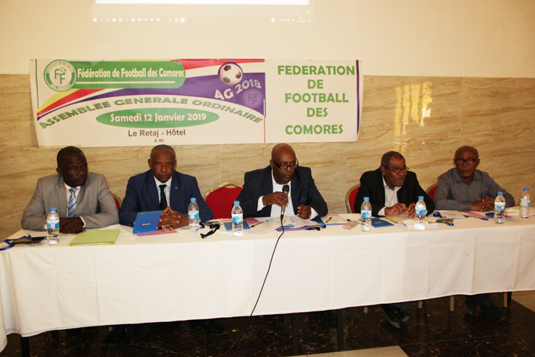 AG ordinaire de la Fédération de Football des Comores (Ffc) Double bilan adopté par une vive acclamation