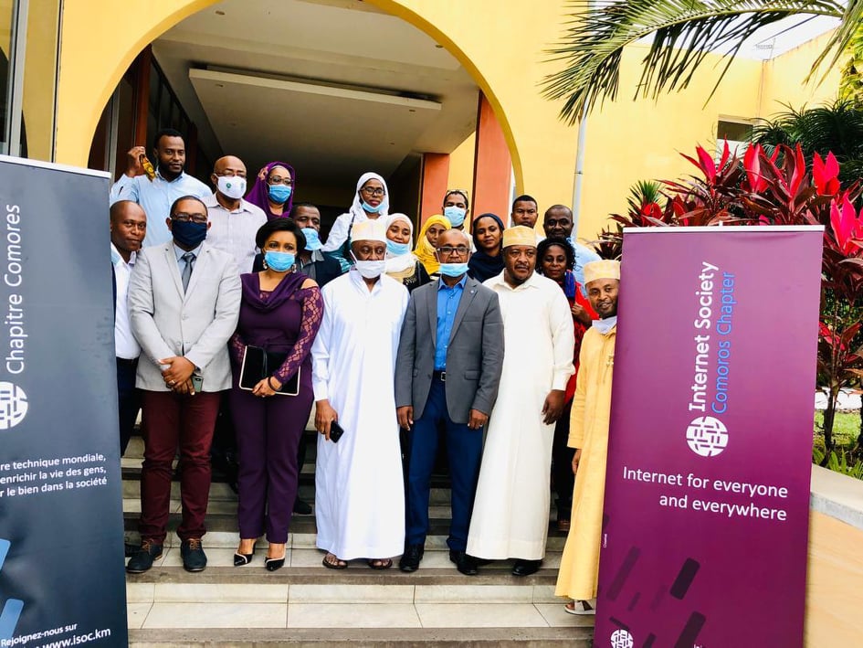 image Lancement officiel du chapitre ISOC Comores