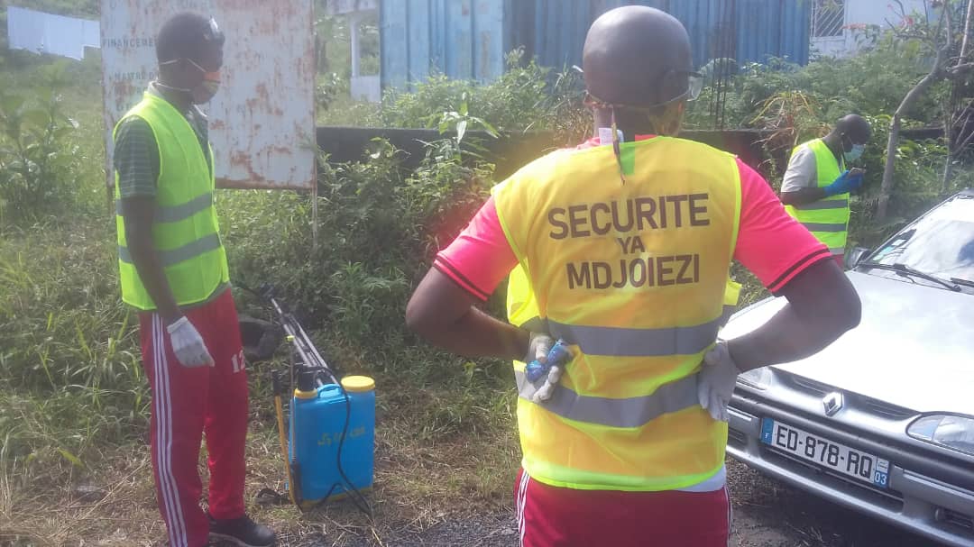 image Mdjoiezi Hambou se mobilise contre le coronavirus