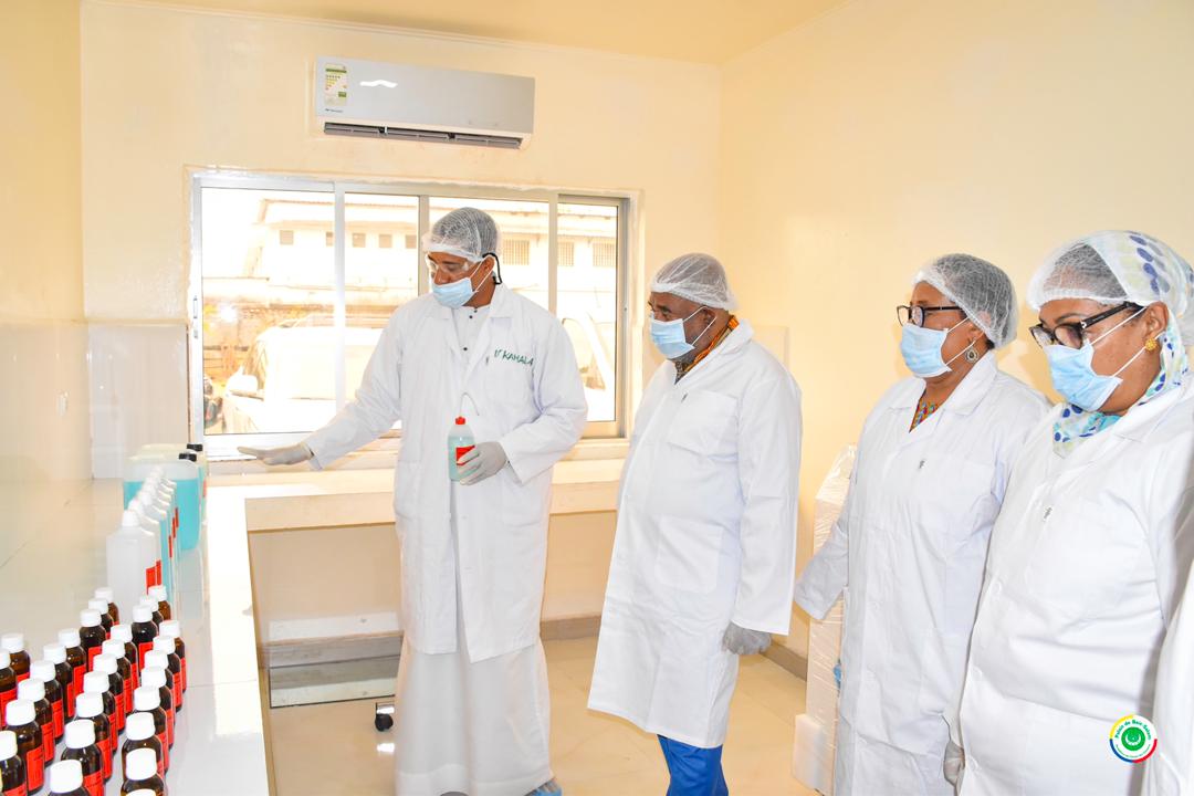 image Coronavirus : Azali sur le terrain