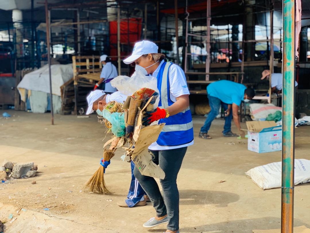La mairie désinfecte les marchés de la capitale