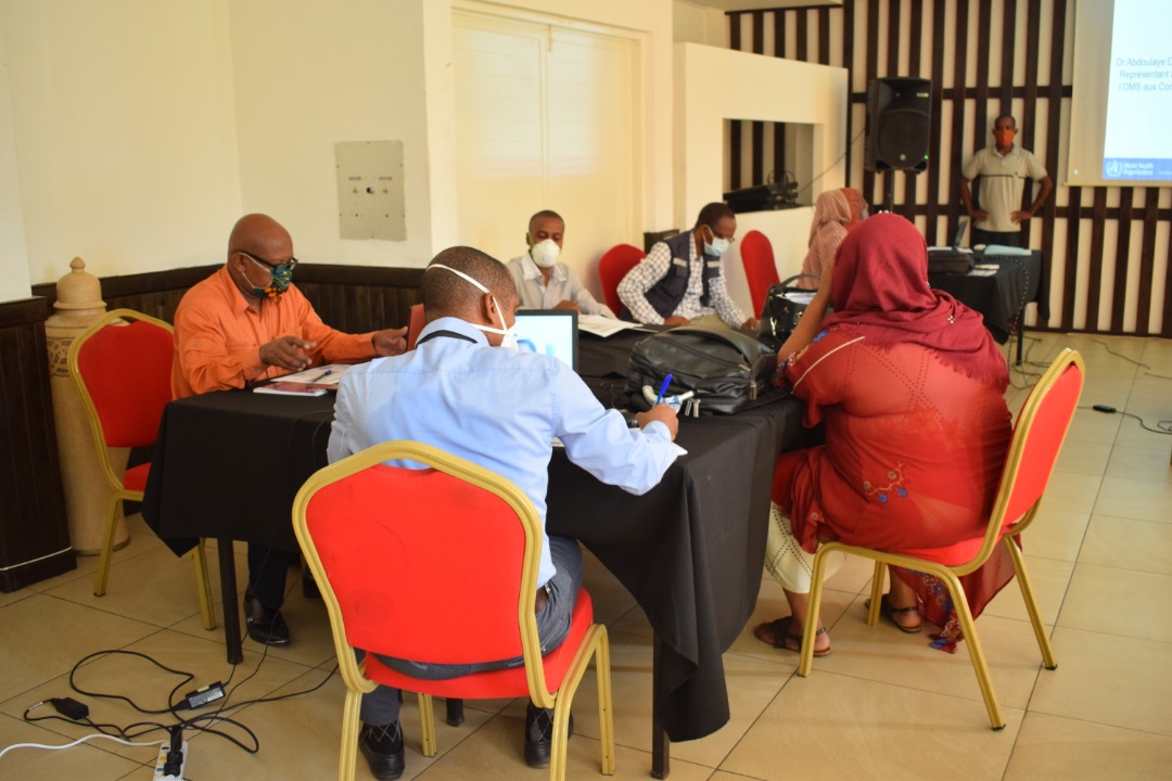 L’OMS forme 20 personnes pour les interventions rapides