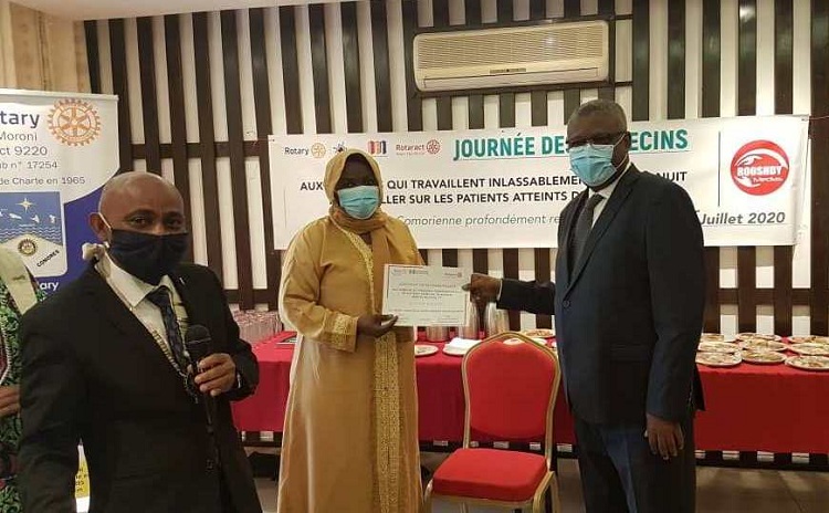 Le Rotary Club honore les médecins